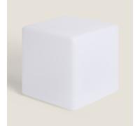 Cube LED RGBW 30cm avec Batterie Rechargeable Solaire + USB