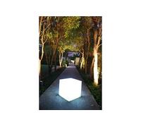 Cube lumineu tabouret filaire pour e térieur LED LUMISKY Carry W40 10W Hauteur 40c G