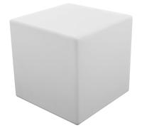 Cube lumineux LED 40cm multicolore NAOS - Éclairage polyvalent intérieur/extérieur, autonomie 8-12h, télécommande, 16 teintes, animations variées