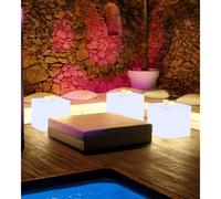 Cube lumineux rechargeable usb et solaire cuby