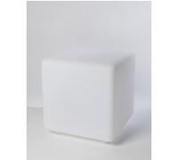 Lumisky – Cube lumineux solaire Casy RGB blanc