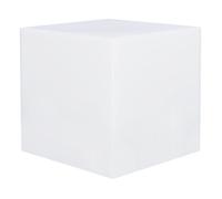Lumisky Cube lumineux tabouret CARRY 40 cm – LED multicolore dimmable, télécommande, socle induction