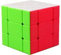Cube Magique -3x3 Speed Magic Cube,Forme spéciale Casse-tête Professionnel au Rythme Rapide,Jouet de Puzzle 3D Lisse pour Bon pour la Formation et Les Cadeaux,Cadeaux de Noël