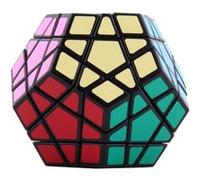 Cube magique Casse-tête 12 façades - jeux de magie jouet noir pour Enfants adultes noire Noir G