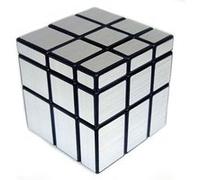 Cube magique Casse-tête 3x3x3 57mm Cube magique Miroir Puzzle Cube Fidget argent Argent G