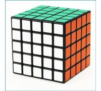 Cube magique Casse-tête 5x5x5 mm 5.75*5.75*5.75cm - jeux de magie Éducatif Jouets pour Enfants adultes noir Noir G