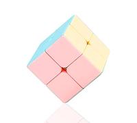 Cube Magique Couleurs Pastel, Lisse sans Autocollants, Holy Hand Legend Macaron, Correction des pannes et Rotation Facile, Speedcubing, Puzzle 3D, Coins Ronds (Cp3770)