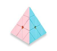 Cube Magique Couleurs Pastel, Lisse sans Autocollants, Sengso Holy Hand Legend Macaron, Correction des pannes et Rotation Facile, Speedcubing, Puzzle 3D, Coins Ronds (Cp3800)