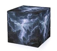 Cube magique de tempête électromagnétique Canyon, cube original 3 x 3, cube de vitesse pour résoudre des problèmes cérébraux, jouet puzzle sensoriel facile à tourner, jouet sensoriel pour soulager le