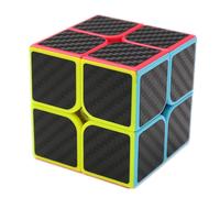 Cube Magique De Vitesse Zcube, 9 Sortes D'Autocollants En Fiber De Carbone, 2x2 3x3 4x4 5x5 Inclinaison Kilominx Megaminxeds Dodecahedron Mastermorphix Cube