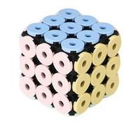 Cube magique en plastique aux couleurs pastel - - ALTOBUY Multicolore