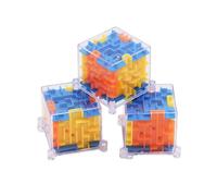 Cube Magique Labyrinthe 3d, Puzzle Transparent À Six Faces, Cube De Vitesse, Boule Roulante, Jeu, Jouets Éducatifs Pour Enfants