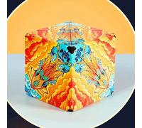 Cube Magique Magnétique Anti-souligné 3D,Variété Géométrique,Interchangeable,Puzzle à Rabat à la Main,Jouet pour Enfant