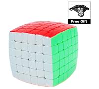 Cube Magique Magnétique Mr.M 6*6*6, Puzzle De Vitesse De Pain Sans Autocollant, Astuces Magiques, Jouets Éducatifs, Cadeaux