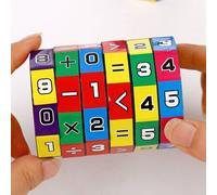 Cube Magique Pour Enfants, Puzzle Coulissant Avec Nombres, Jouet D'apprentissage Et Éducatif, Cadeau, Nouvelle Collection 2018