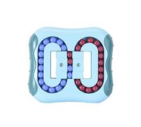 Cube Magique Rotatif 11x10cm, Jouet Éducatif Avec Spinner En Abs