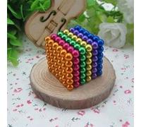 Cube magnétique magique 216 billes 5mm 6 couleurs G