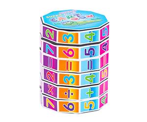 Cube mathématique, jouets d ' apprentissage arithmétique, jeu interactif amusant, d ' anniversaire pour, idéal pour la maternelle, la maison, jouets pour, jeu pour