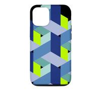 Cube mathématiques 3D Magie Nerd Illusion Coque pour iPhone 12/12 Pro