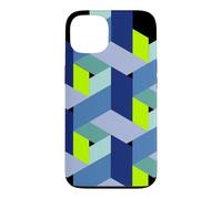 Cube mathématiques 3D Magie Nerd Illusion Coque pour iPhone 13