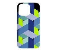 Cube mathématiques 3D Magie Nerd Illusion Coque pour iPhone 15 Pro Max