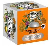 Cube métal tisane détox bio 24 sachets de 2,5g - Provence D'antan - - Noir G