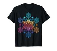 Cube métatron de géométrie sacrée T-Shirt