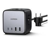 Ugreen DigiNest Pro 1 sortie(s) CA Type C 1,8 m 4 3680 W Noir
