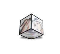 Cube photos 360° rotation pivotant