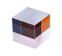 Cube Prisme coloré Combiner Splitter pour cube dichroïque RGB Prisme optique verre triangulaire Prisme pour enseigner la lumière