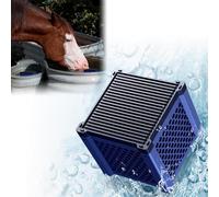 Cube purificateur d'eau - Filtre à charbon pour aquariums, bassins à chevaux, bassins et réservoirs de bétail - Filtration super forte et contrôle des odeurs - Cube de charbon de bois