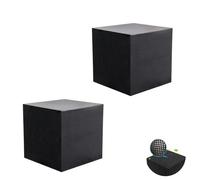 Cube Purificateur D'eau Pour Aquarium, Lot De 2 Ou 4, Filtre À Charbon Actif Réutilisable Pour Aquarium, Filtre Activé Pour Aquarium, Clarificateur D'eau Pour Abreuvoir (2 Pcs -10*10*10cm)