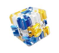 Cube Puzzledlabyrinthe 3D Grand - Jeu Intellectuel Captivant, Cube Puzzle 3x3 en 3D pour Soulagement du Stress et Développement Logique, Jeu Éducatif pour Adultes, Adolescents et Enfants