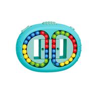 Cube Rotatif Magique De Doigt D'Intelligence De Haricot, Gyro De Doigt D'Enfant, Disque Magique Éducatif, Jouet De Fidget Sensoriel, Cadeau