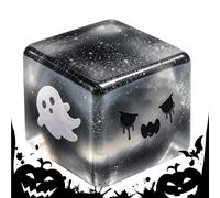 Cube Sensoriel Cube Halloween Rigolo À Remontée Lente avec Motif De Fantôme