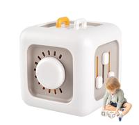 Cube Sensory Toy - Fidget Sensory Cube avec Interrupteur, Jouet interactif sensoriel Mignon d'interrupteur, Jouet de Commutation pour pour garçons et Filles, résistant aux Chocs Portable