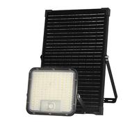 CUBE XL: Projecteur LED solaire de 9600 lumens. Avec PIR et panneau déporté