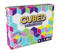 CUBED Next Level Dominoes - Édition familiale - Nouveau jeu de stratégie amusant ! Jouez avec jusqu'à 6 joueurs, à partir de 5 ans