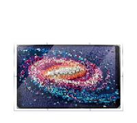 Cubeloft Vitrine acrylique pour Lego 31212 Voie lactée Pixel Art - Boîte transparente anti-poussière - Seule vitrine compatible avec Lego 31212