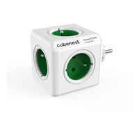 Cubenest Powercube Original, 5x Tiroirs, Blanc/Vert Multicolore
