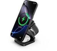 Cubenest Qi2 Sq312 Pro Black 3in1 Avec Support De Montage Magsafe