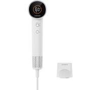 Cubenest - SwiftDry SDH001 - Sèche-cheveux - Sèche-cheveux ionique - Affichage en Celsius, 4 niveaux de chauffage, 2 niveaux de vitesse - 8 modes combinables - Blanc