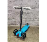 CUBERRO 3 Wheel Toddler Scooter for Kids Ages 3-8 Years Old Boy Girl, Foldable Kids Scooter with 4 Adjustable Height, Extra-Wide Childrens Kick Scooter (Blue)