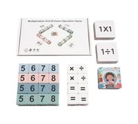 Cubes à Compter Mathématiques - Jouets Mathématiques en Bois | Jouets d'apprentissage Multiplication Division | pour Élèves Primaire Salle De Classe École À La Maison Enseignants Instruction