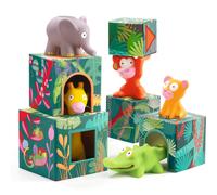 Cubes à empiler Maxi Topani jungle