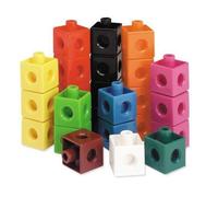 Cubes d'apprentissage - Learning Resources - Snap Cubes - 100 pièces - Noir - Pour enfants