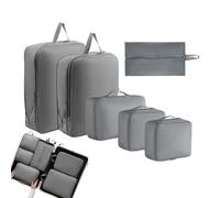 Cubes de Compression pour Voyage | 6 Pièces Pochette De Rangement Respirable | Sacs Organisateurs De Valise | pour Hommes Femmes Garçons Filles Adolescents Vêtements Chaussures