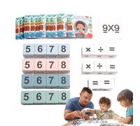 Cubes De Comptage Pour Les Mathématiques - Jeu De Société En Bois Pour Tout-Petits | Blocs Arithmétiques Multiplication Division - Pour Élèves Primaire Salle De Classe École À La Maison Enseignants In