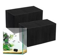 Cubes de nettoyage de la dépression d'eau - Adsorption forte à long, moyen filtre actif charbon actif, réutilisable | clarifications avec un effet de nettoyage pour aquarium, piscine pour
