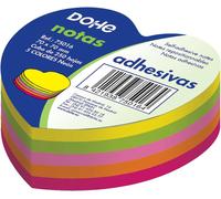 Cubes De Notes Autoadhésives En Forme De C?Ur-70x70 Mm-250 Feuilles